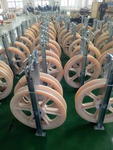 Wholesale 15KN Stringing Blocks Aluminum Alloy And MC Nylon Wheel Groove from china suppliers