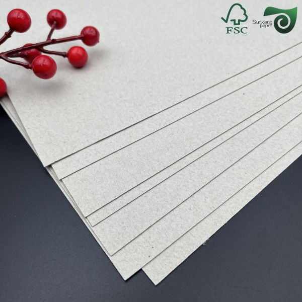 800g Book Board Binding Grey Board Black Chipboard Recycled Wet Resistant