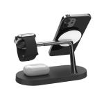 ROSH Zinc Alloy 4 In 1 Charging Dock Multifunctional Fast Wireless Charging