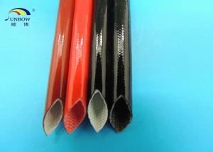 Wholesale Flexile Fire Resistance Silicone Coated Braided Fiberglass Insulation Sleeving for Electrical Wires from china suppliers