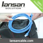 Unshielded 26AWG Cat6 Utp Patch Cord 3m LSZH Cat6 Patch Cable