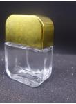 glass bottle for30ml perfume bottle cap gold and silver cap plastic perfume