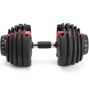Wholesale Commercial Free Weight Equipment Gym Adjustable Dumbbells 24KG 40KG from china suppliers