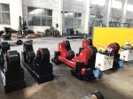 Black-Red 20T Self Aligning Pipe Welding Rotator ,Wind Tower Tank Turning Rolls