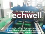 0.3 - 0.8mm Material Thickness Color Steel Roof Roll Forming Machine TW-RWM