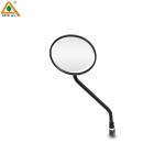 Round Motorcycle Mirror Universal Modified Rearview Motorcycle Mirror Hd white