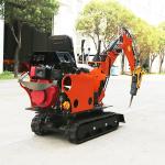 High Fuel Efficiency 0.8 T Crawler Mounted Hydraulic Excavator Mini Garden