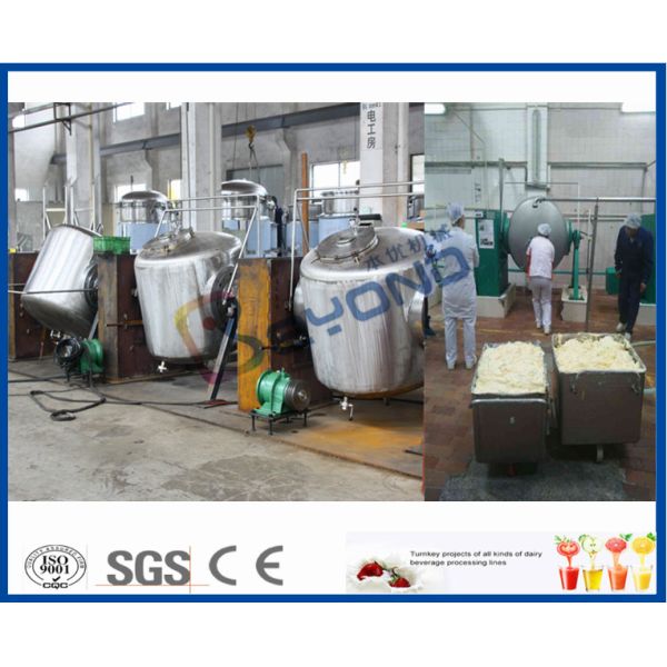 Industrial Butter Churning Machine / Butter Packaging Machine For Butter Equipment