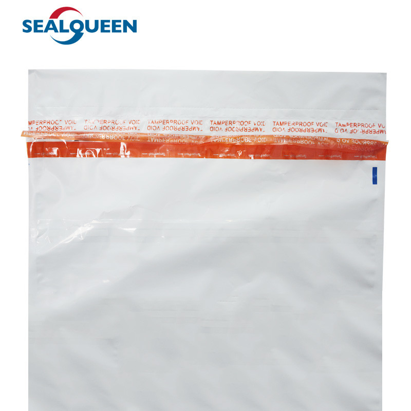 Plastic Custom Security Bag Anti Theft Tamper Evident Courier Bag For Shipping