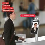 RK3399 Employee Temperature Scanning Kiosk With Facial Recognition