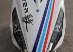 Iron Muffler Street Legal Gas Scooters Silvery Alloy Wheel Front Disc Rear Drum