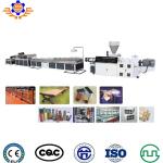 75kw Floor Profile Wpc Extrusion Line Line Plastic Wood Deck Pvc Floor Making