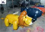 Cute Animatronic Motorized Animal Scooters Remote Control Coin Operated