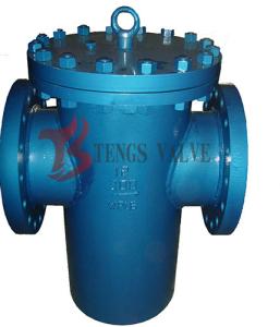 Wholesale Welded Simplex Basket Strainer Flanged Fabricated PI Class 300LB Bolted Cover from china suppliers