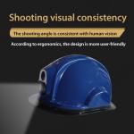 Face Recognition Smart Thermal Imaging Safety Helmet Camera High Precision
