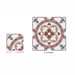 4 Styles Eco-Friendly 200x200mm Interior Wall And Floor Ceramic Rustic Tile For