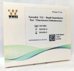 Estradiol （E2）Rapid Quantitative Test WWHS FIA POCT Fluorescence Immunoassay