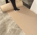 32 "x120" Floor Protection Roll Protects The Floor During Construction