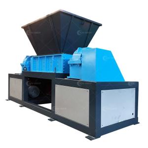 Wholesale 15kW Power Small Metal Shredder for Double Shaft Rubber Shredding of Garbage Cable from china suppliers