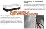 4mil 20yard open top drawstring dumpster container liners,Drawstring Dumpster