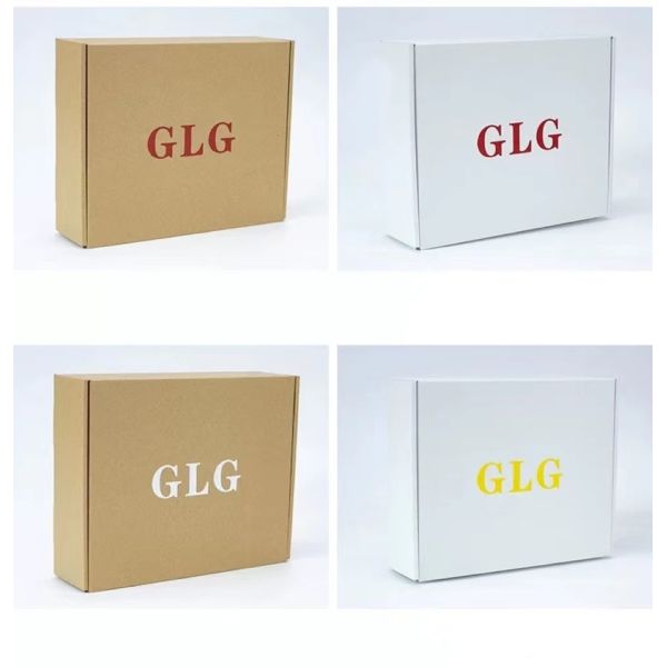 15x15x5cm Biodegradable Corrugated Paper Box Plain White Folding Paper Box