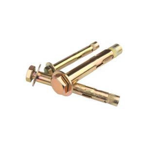 Wholesale Expansion Wedge Anchor Bolt Steel Grade 4.8 M6 M8 M10 M12 Hex Bolt Sleeve Expansion Anchor from china suppliers