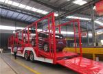 2 Axles Euro Style Double Deck Hydraulic Lifting SUV Car Carrier Trailer