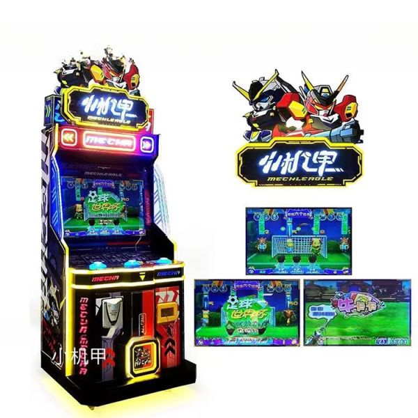 220V Soccer Arcade Machine Football Arcade Machine For Indoor Amusement Game Center