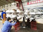 High Speed Customized Pelton Hydro Turbine Runner Stainless Steel Material