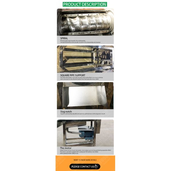 ginger / apple / sugar cane juicer extractor