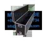 Aluminum Fireproof Transport Flight Road Case With Wheels