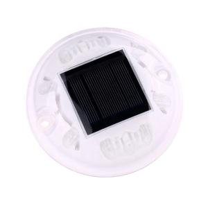 Wholesale Underground Traffic Safety PVC Solar Road Stud With Flashing Light 100*100*20mm from china suppliers
