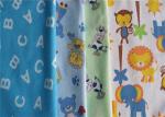 Bleach Dyeing & Printing 160gsm Cotton Flannel Cloth For Bedding Sets