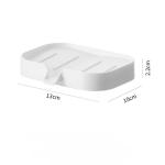 Soap Dishes with Drain Spout Bathroom and Kitchen Sink Organizer Sponge Holder