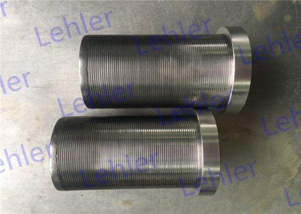 Abration Resistant Horizontal Bead Mill Screens , Horizontal Sand Mill Screen