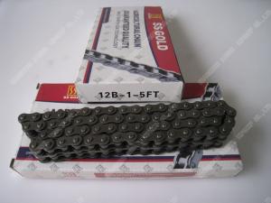Wholesale Single Roller Chain 12B-1-5FT 80Links 1.85KG 40MN Material , Duplex Roller Chain from china suppliers