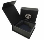 Small paper gift box packaging with cut out EVA/ foam insert for small product