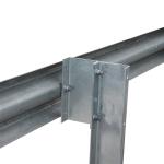 Hot Dipped Galvanized Steel Highway Guardrail H Post Anti corrosion