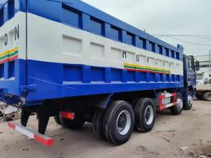 Wholesale Blue Shacman F3000 8*4 Dump Truck with 351-450hp Horsepower and DOT Certification from china suppliers