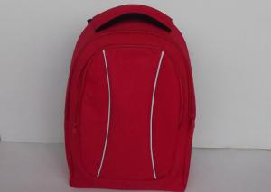 Wholesale Casual Red 600D Polyester Backpack , Unique Backpacks for College 30L Capacity from china suppliers