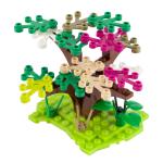 100pcs brick particle 2423 legoinglys plant leaves 4 x 3 garden animal zoo MOC