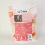 Strawberry protein powder stand up zipper bag 1.2kg sealing food grade packing