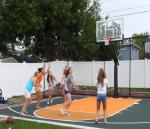 Anti Slip Suspended Indoor Sports Flooring Eco Friendly Interlocking Tiles