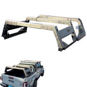 Wholesale Universal Carbon Steel 4*4 Pickup Truck Bed Ladder Rack for JEEP GLADIATOR Pickup from china suppliers