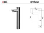 Freestanding Bathtub 316 Stainless Steel Faucet Single Handle