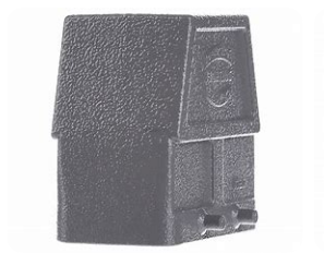 Harting 19300100527 Connector Power Heavy Duty Han 10b M32 Side Metal Hood, Han B Series
