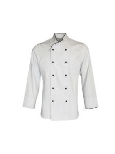 Wholesale 240 GSM Chef Uniform Long Sleeve Work Wear 65 Poly 35 Cotton from china suppliers
