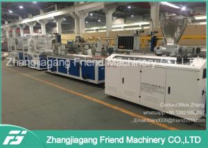 Wholesale PE Powder WPC Profile Extrusion Production Line Conical Twin Screw from china suppliers