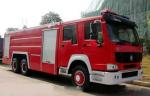 Compact Structure Emergency Fire Engine Vehicles / Firefighter Trucks