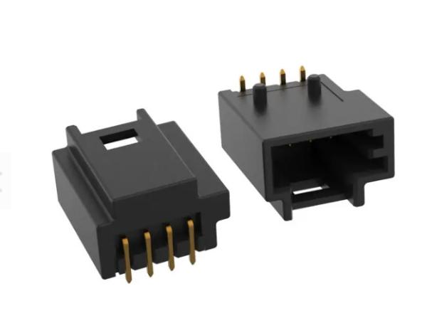 2.54mm Sealed Male Female ECU Pin Header Right Angle Automotive Connectors 4pin
